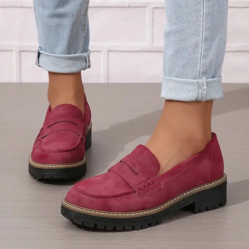 Women's Moccasins with Lug Sole - Chloé