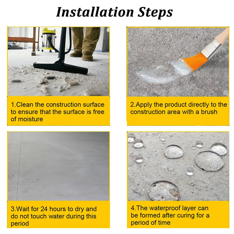 Anti-Leak & Waterproof Sealant + Free Brush