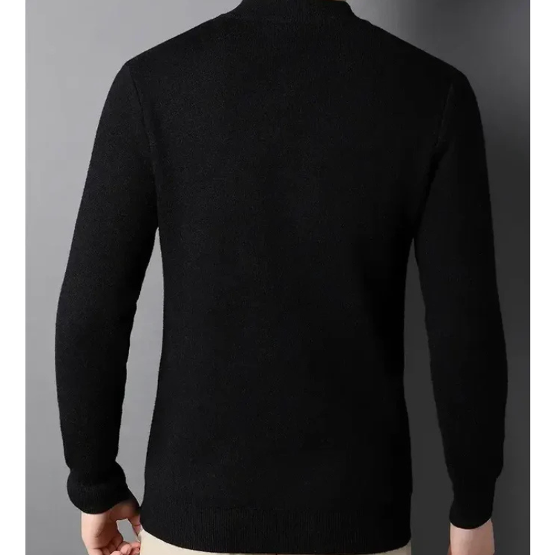 Damien Men's High Neck Cashmere Jumper