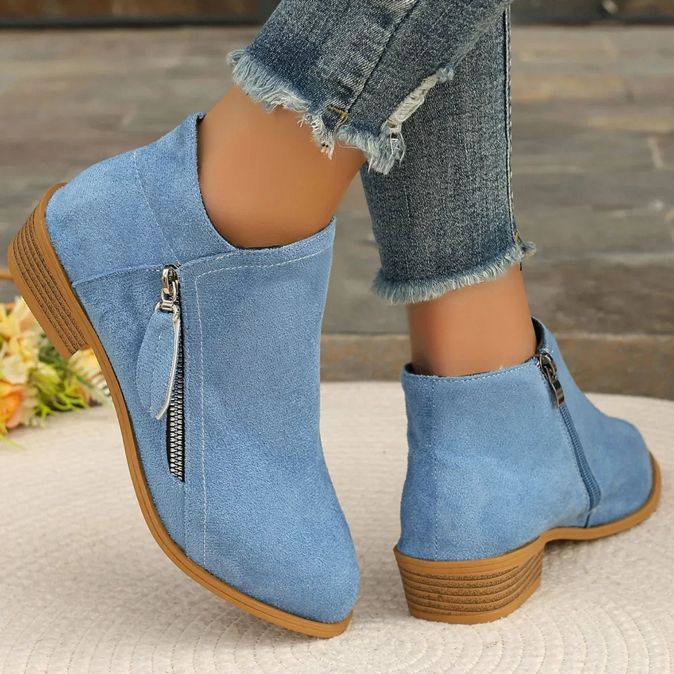 Bottines Courtes Femme - Élégant