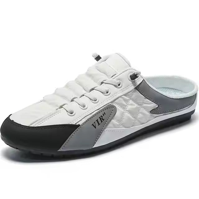 Men's Backless Slip-On Sneakers - Confy