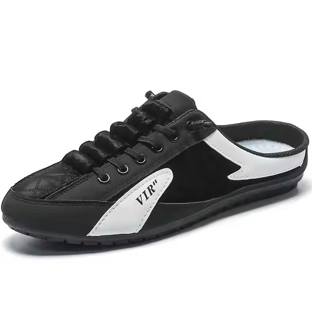 Men's Backless Slip-On Sneakers - Confy
