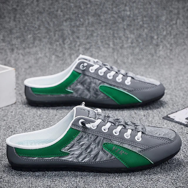 Men's Backless Slip-On Sneakers - Confy