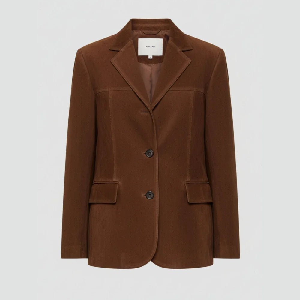 Natalie Women's Classic Suede Jacket
