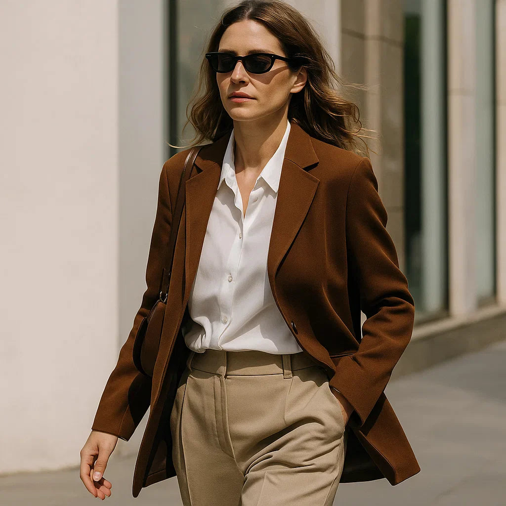 Natalie Women's Classic Suede Jacket