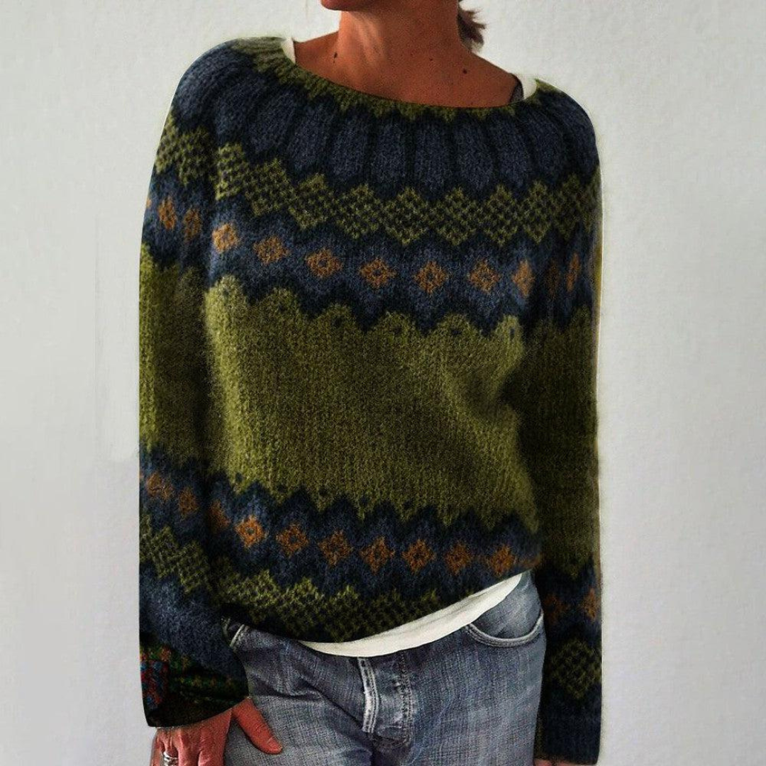 Aveline Women's Striped Jumper