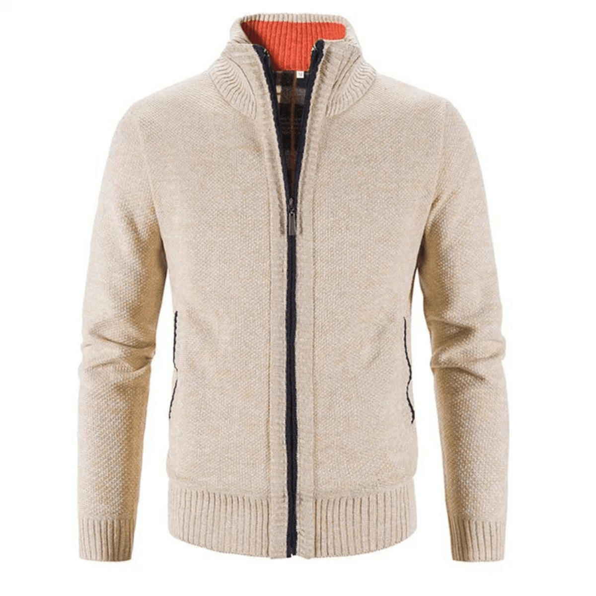 Ethan Zip-Up High Neck Gilet