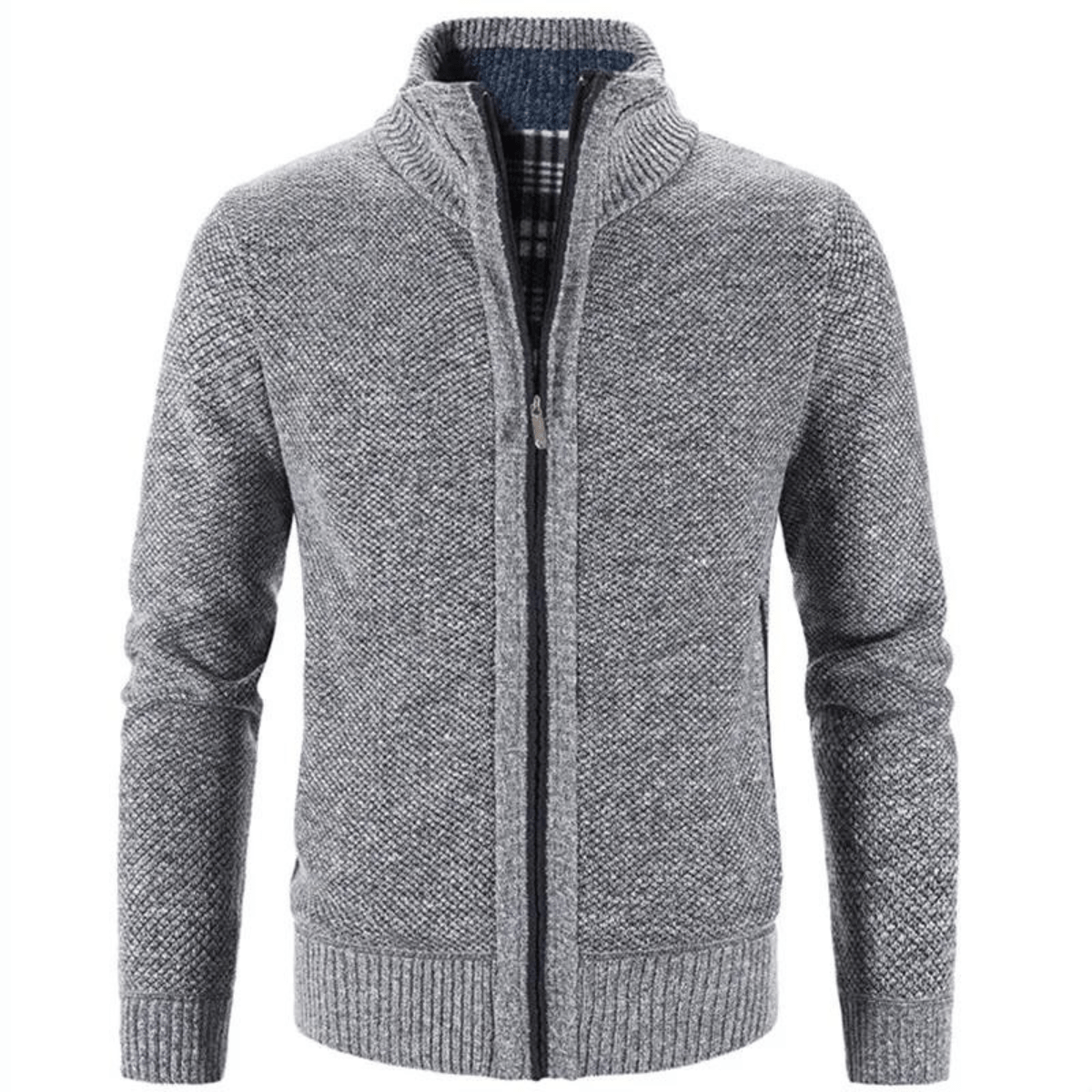 Ethan Zip-Up High Neck Gilet