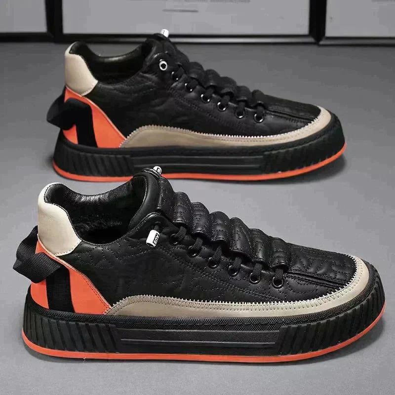Casual Leather Sneakers - Premiere