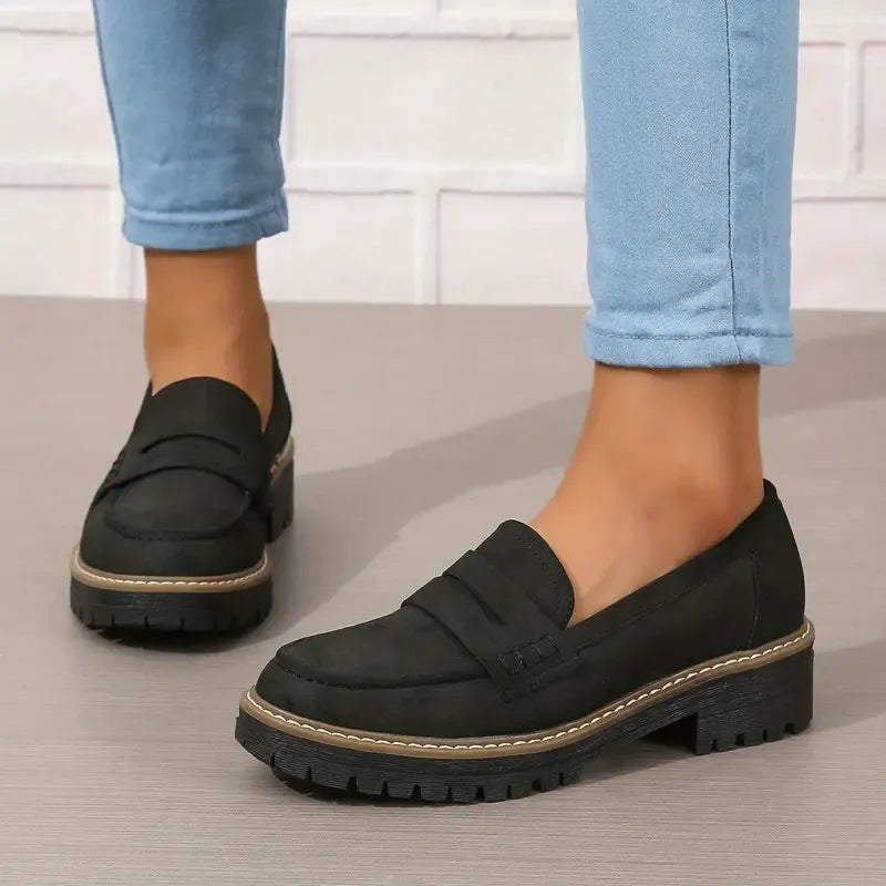 Women's Moccasins with Lug Sole - Chloé