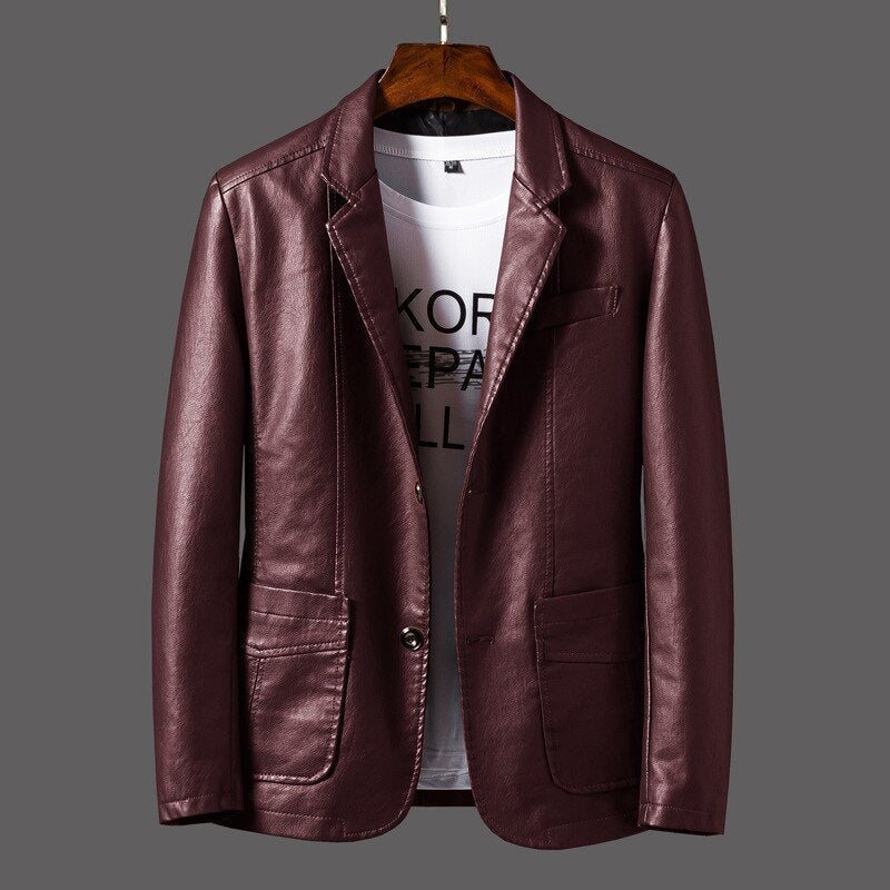 Antoine Classic Leather Jacket
