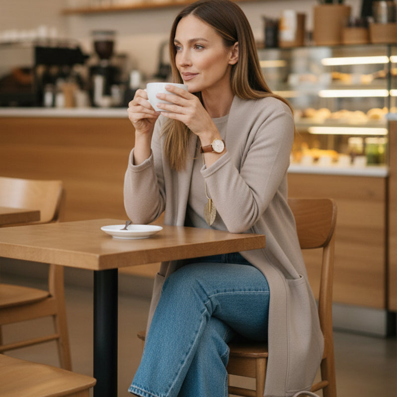 Elena – Women's Elegant 3-Piece Set (Jacket, Top & Trousers)