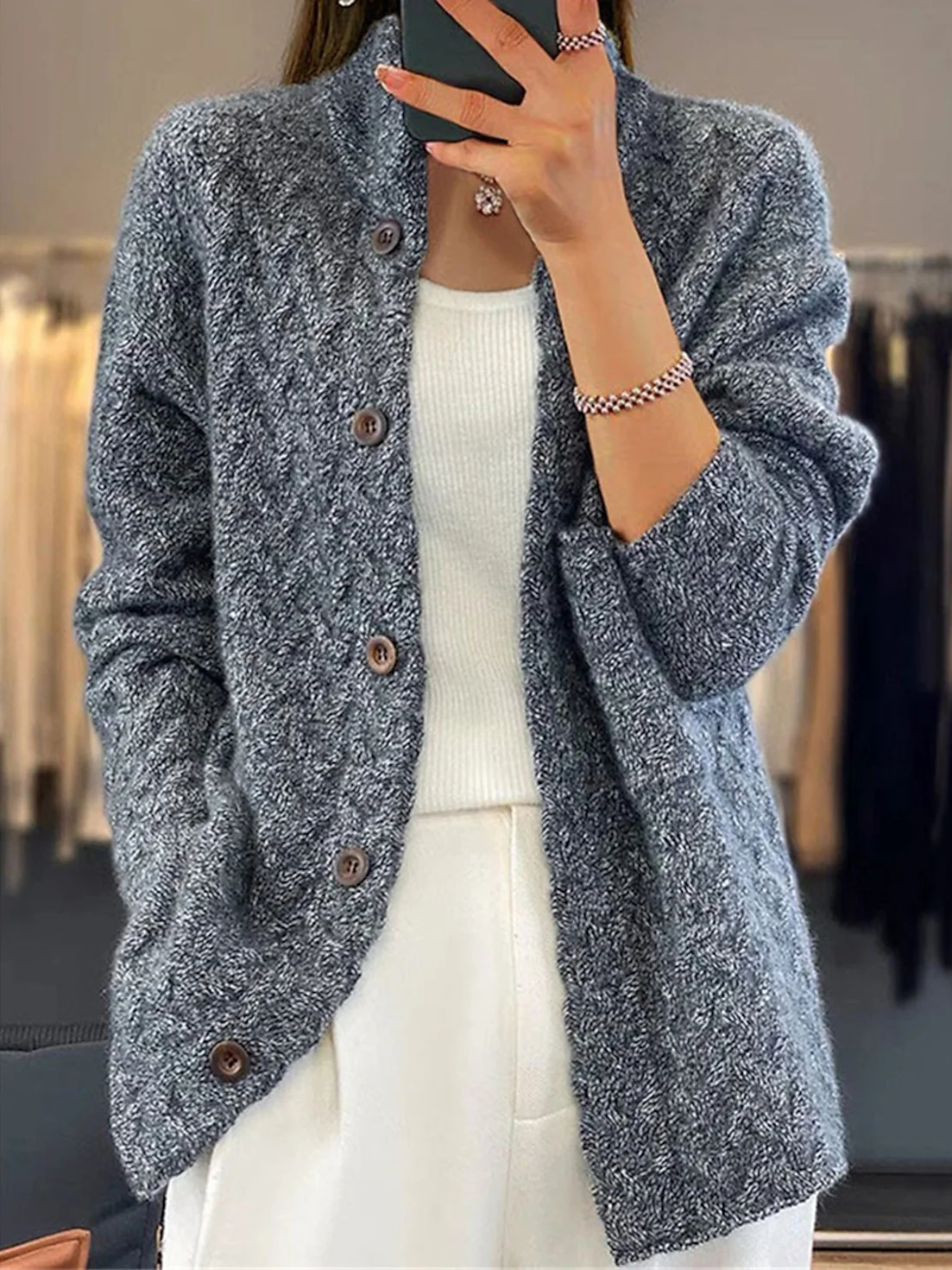 Lydia Women's Chic Knitted Cardigan