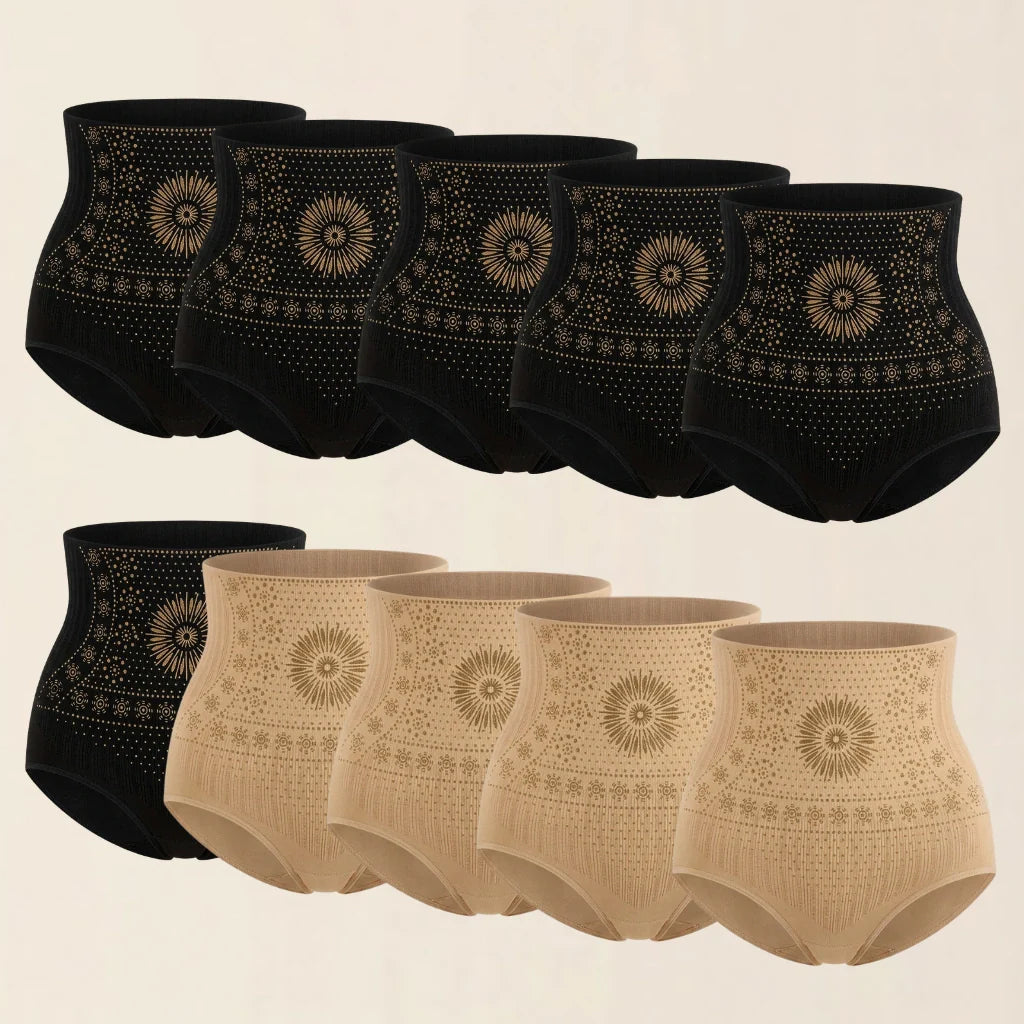 High Fit | Shaping & Slimming Panties | 5+5 FREE