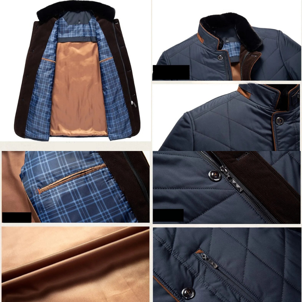 Suede Winter Jacket - Mathieu
