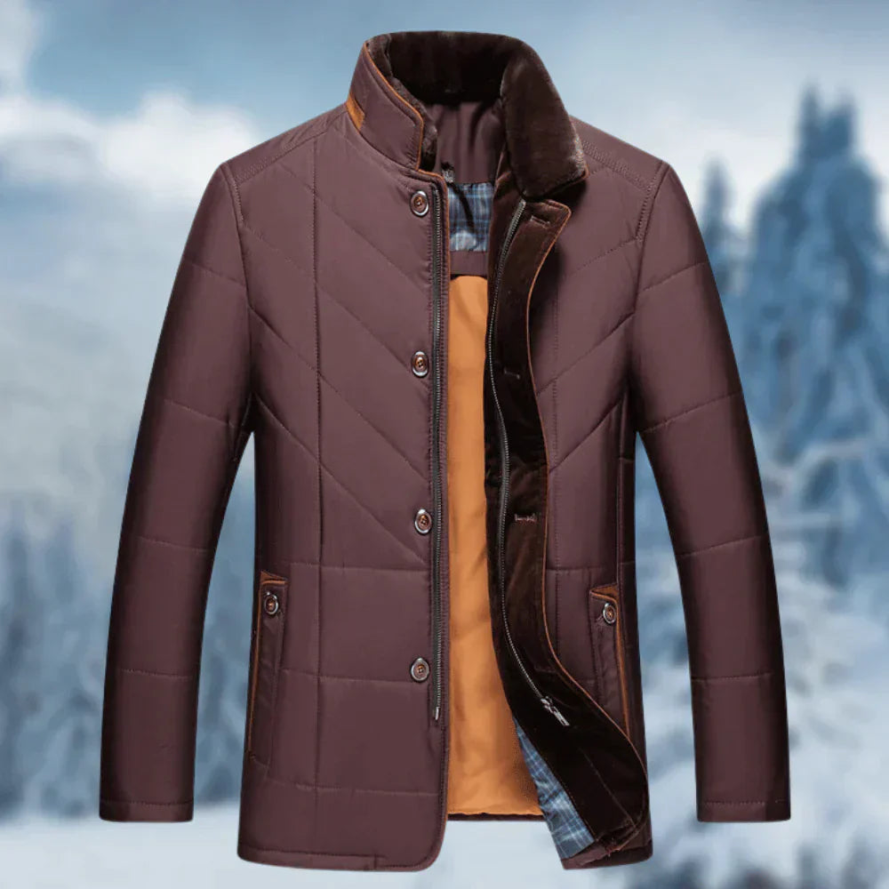 Suede Winter Jacket - Mathieu