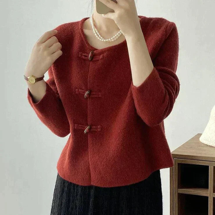 Claire Women's Elegant Knitted Jumper
