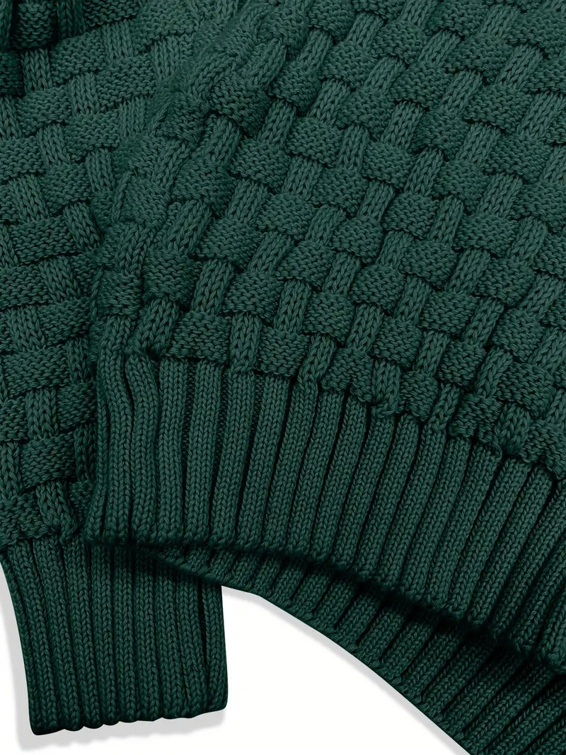 Auguste Men's Shawl Collar Knitted Jumper