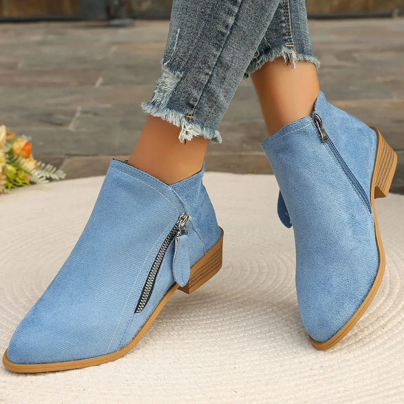 Bottines Courtes Femme - Élégant