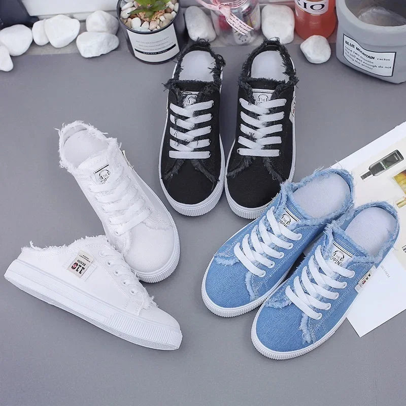 Women's Low-Top Sneakers - Trendy