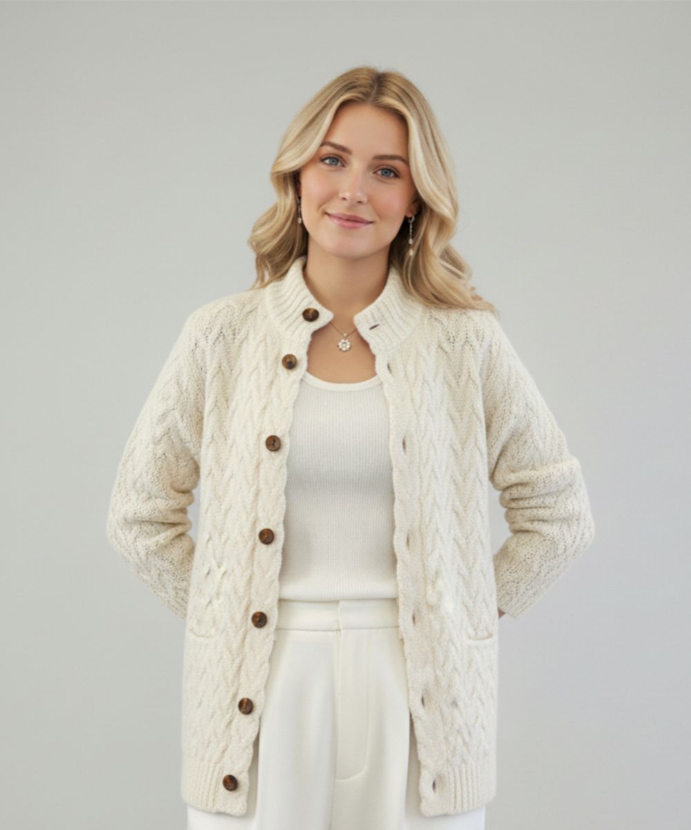 Lydia Women's Chic Knitted Cardigan