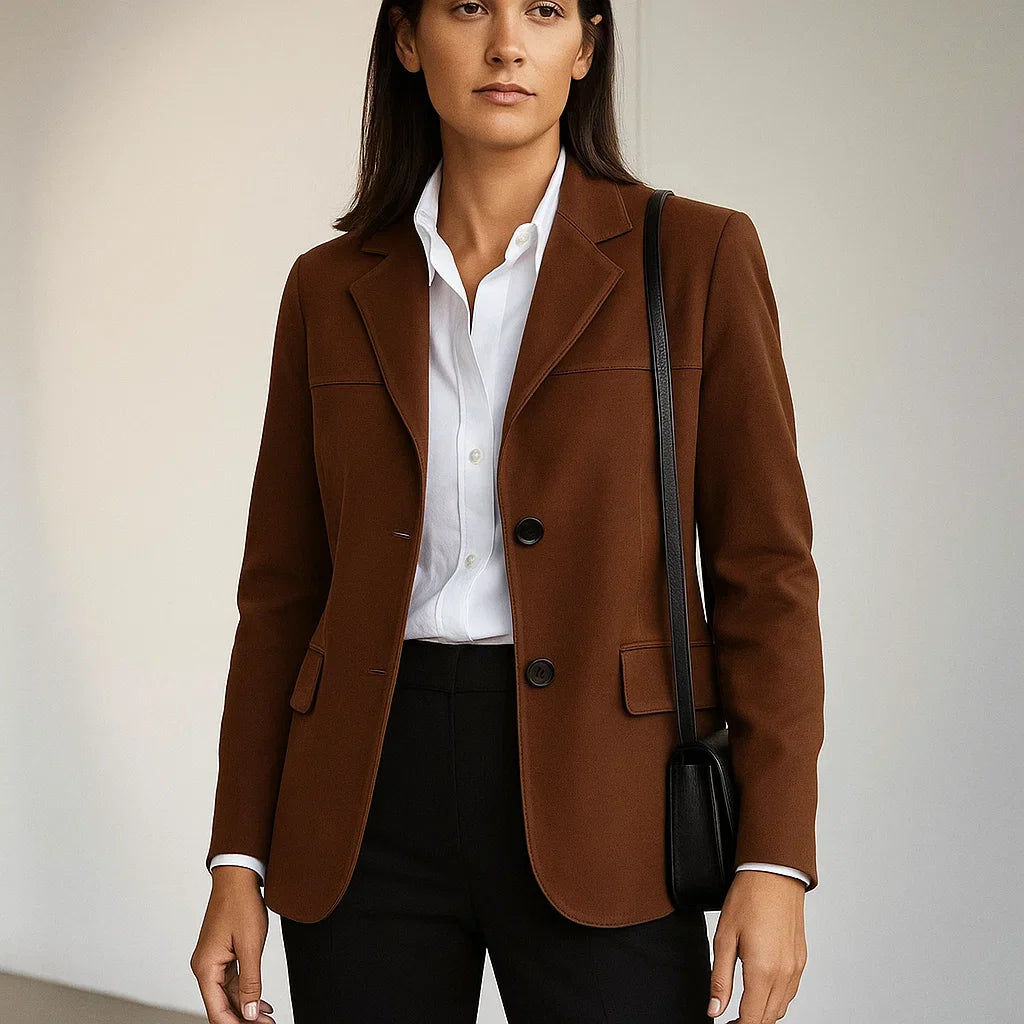 Natalie Women's Classic Suede Jacket