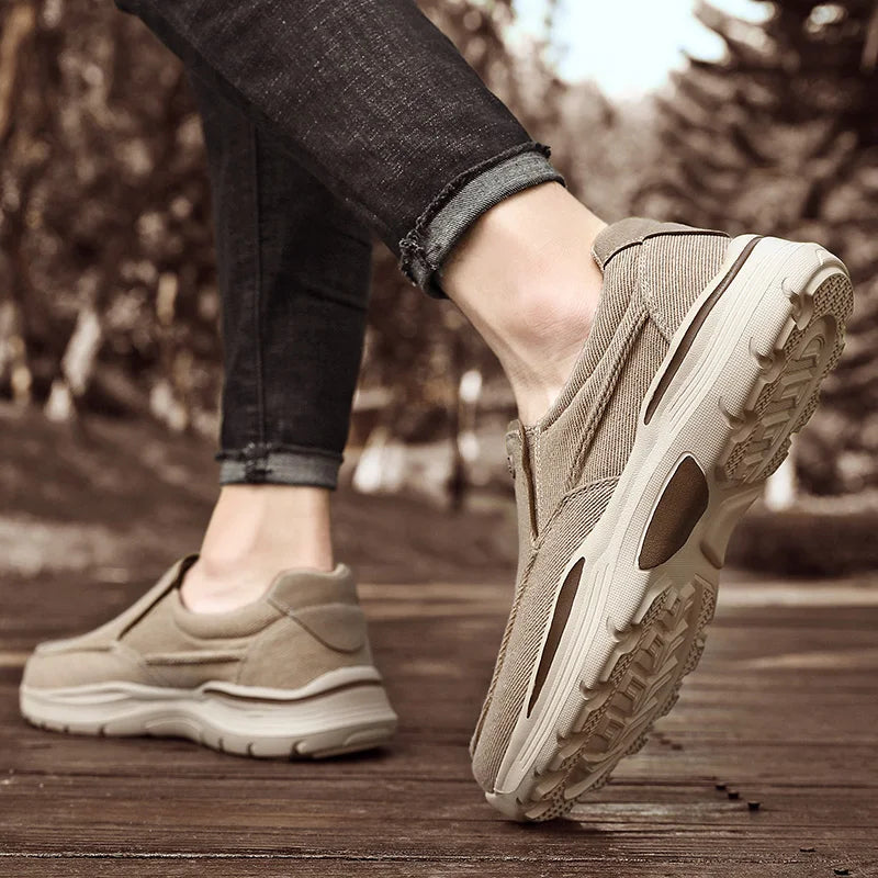 Men's Slip-On Sneakers - Comfort & Style