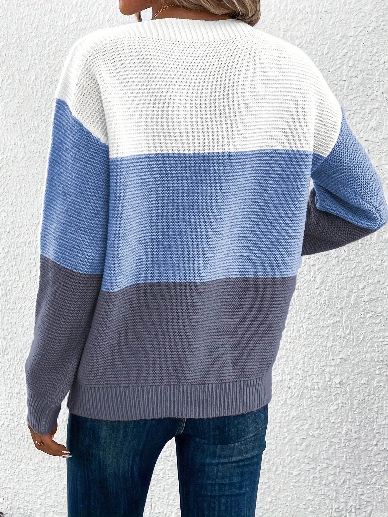 Elena Women's Crew Neck Knitted Jumper
