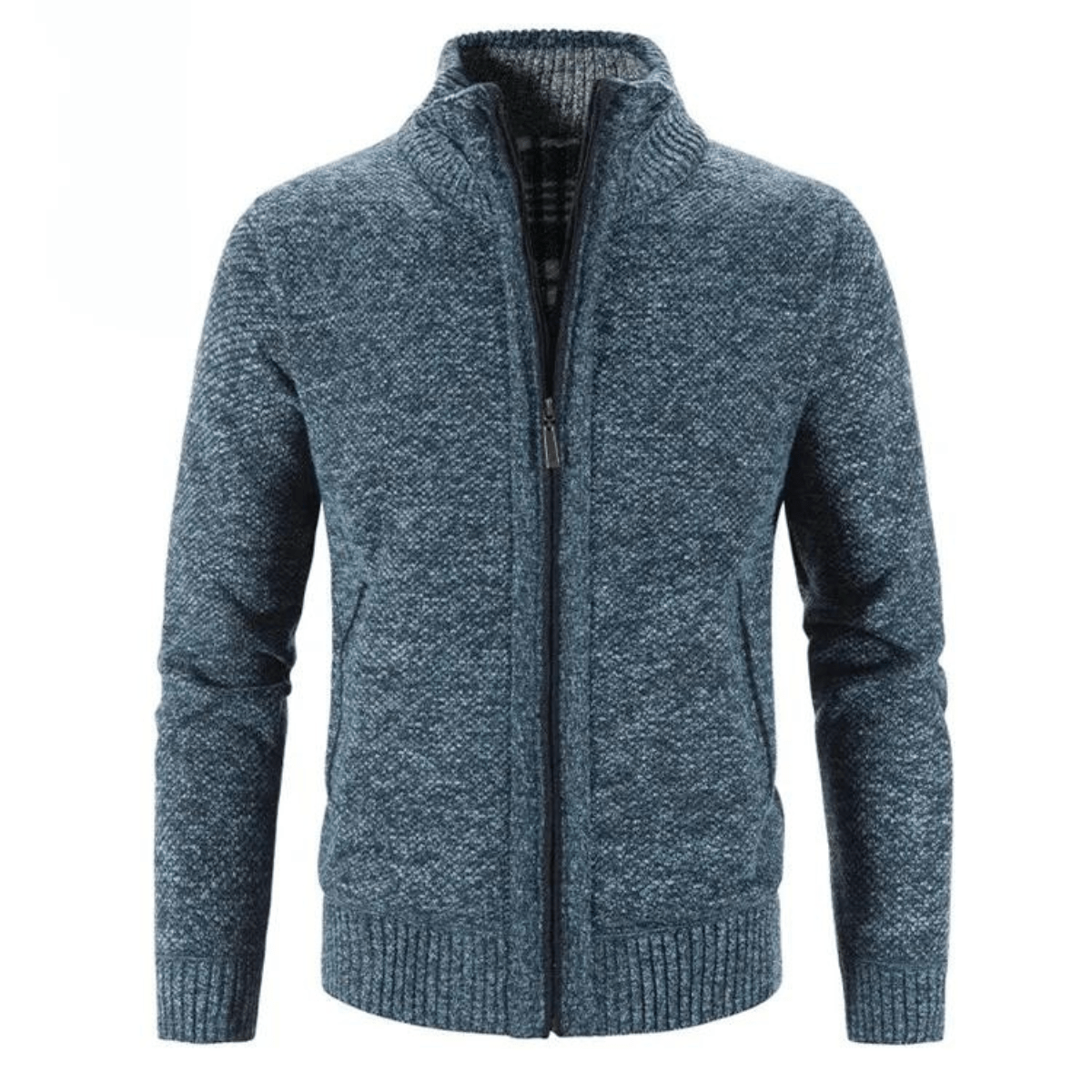 Ethan Zip-Up High Neck Gilet