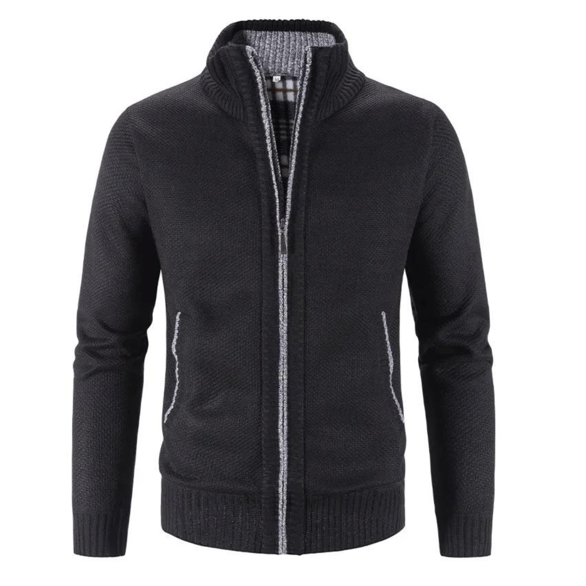 Ethan Zip-Up High Neck Gilet