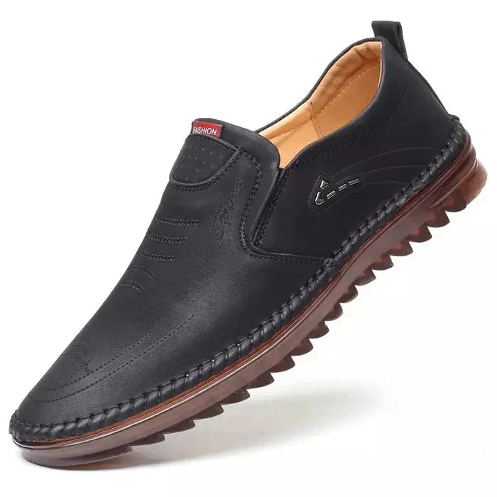 Mocassins à enfiler en cuir pour hommes - Richard