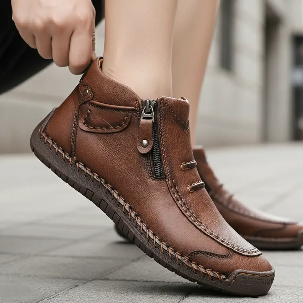 Davos | Handmade Leather Boots – Comfort & Durability