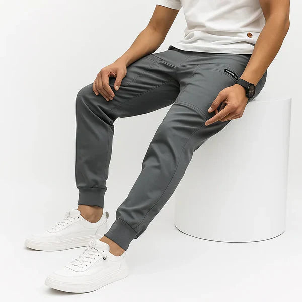 Men's Stretch Cargo Trousers - Noah